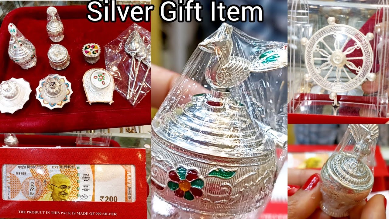 Silver Gift Item With Price l Silver  sindoor Dani l Pen@A.C Paul & Bros silver l রুপোর গয়না