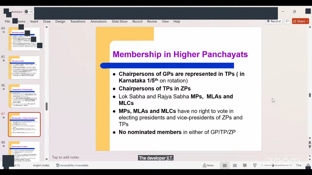 MMTTC Mysore, Karnataka&ndash;&ldquo;16th RC in Political Science