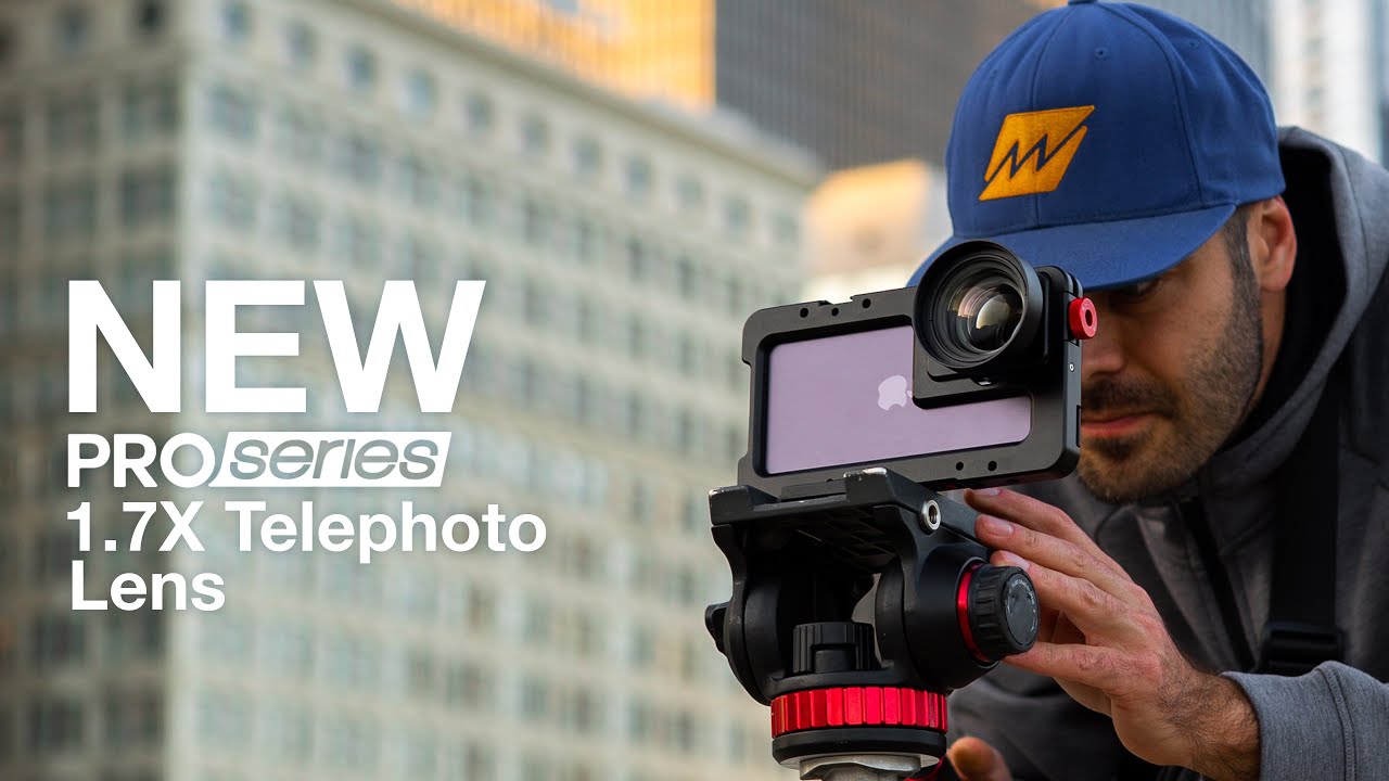 Совершенно новый телеобъектив Beastgrip Pro Series 1.7X. Лучший телеобъектив для смартфонов уже з...