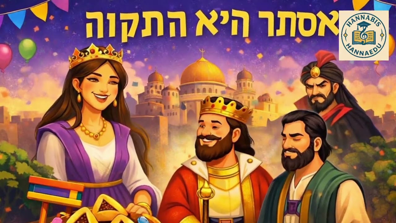 אסתר היא התקווה - שיר סיפור פורים The Story of Purim song - Esther is Hope