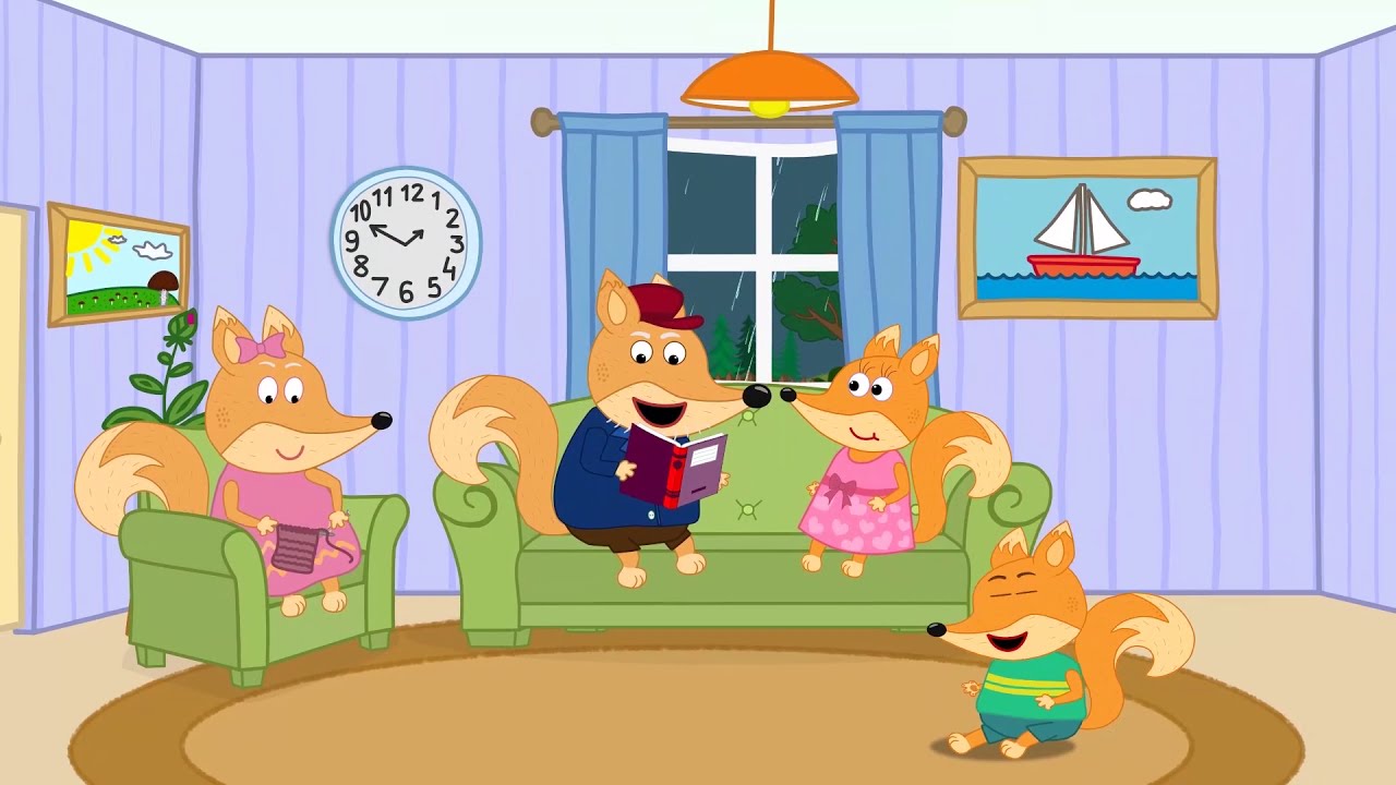 Fox Family Сartoon for kids #504