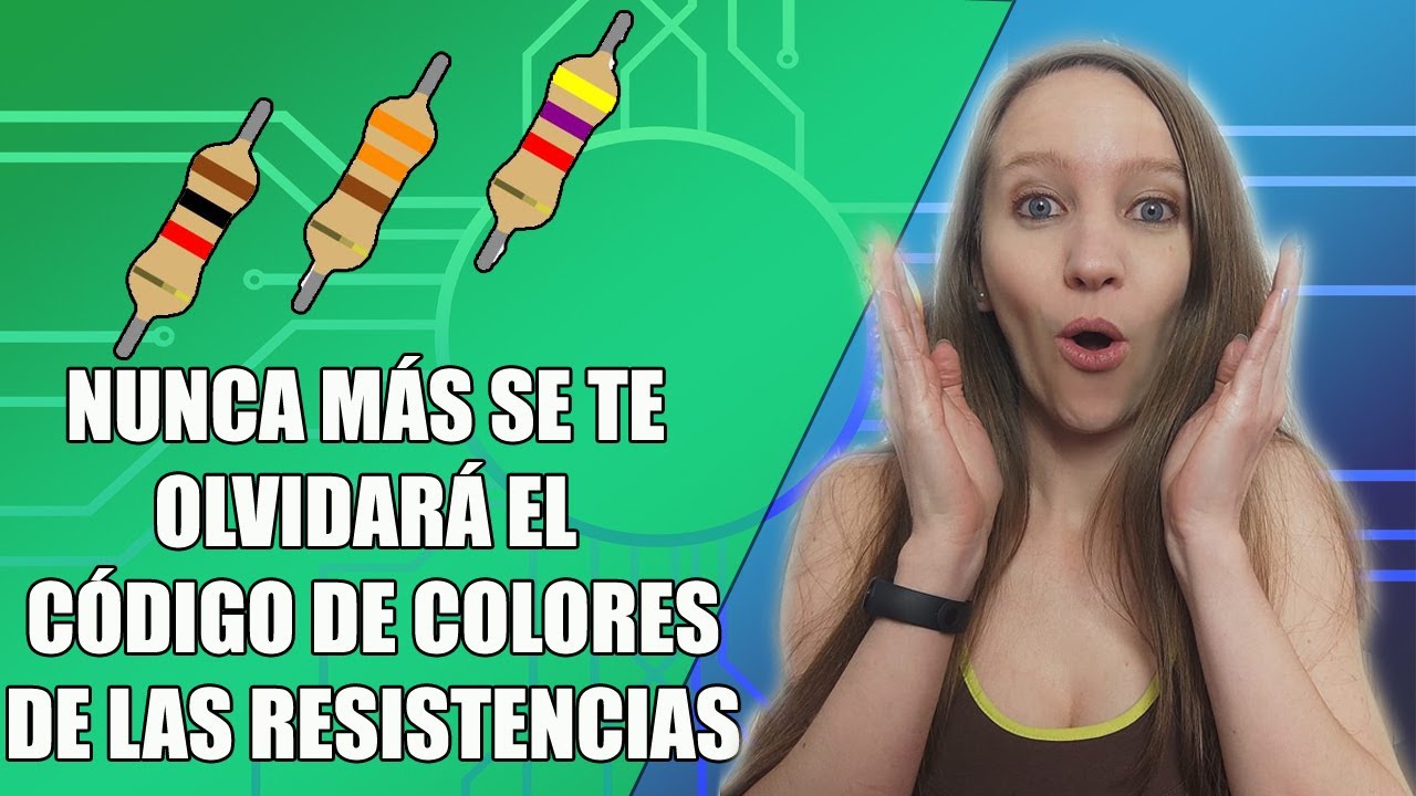 ⚡NUNCA M&Aacute;S se te olvidar&aacute; el c&oacute;digo de colores de las resistencias con esta regla mnemot&eacute;cnica!!! ⚡