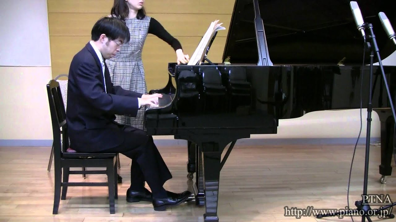 Kullak, Theodor／Kinderleben, Kleine Stücke,6.Tänzchen im Freien,Op.62／pf:Takashi HAYASHIKAWA