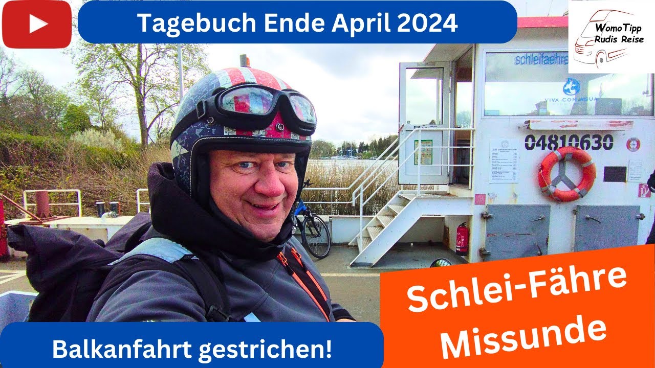 Schlei Fähre Missunde - Mit Motorrad zu den Schleidörfern - Wie geht es weiter? Balkan gestrichen