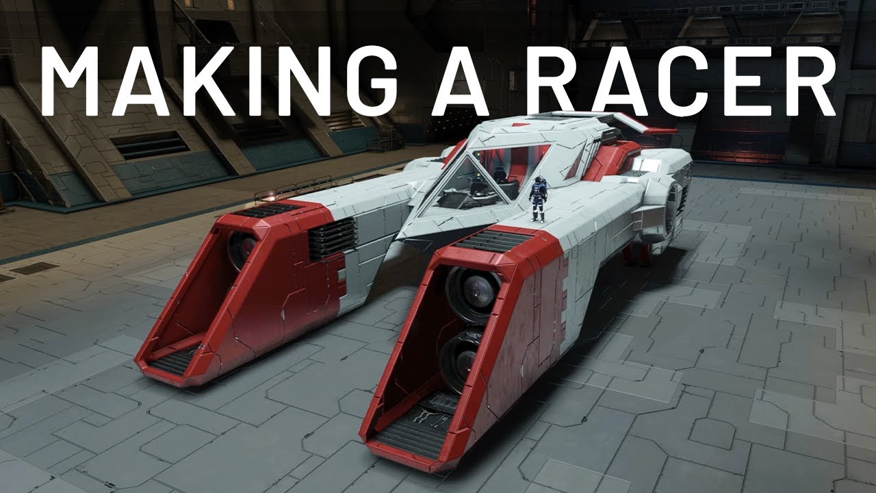 Space Engineers 2 - Designing a race ship - Detailing Tips & Guide