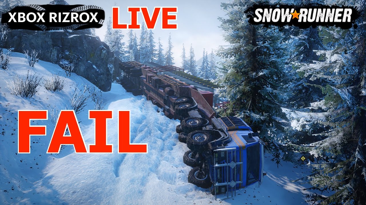 SnowRunner RizRox Live Fail 🇺🇸