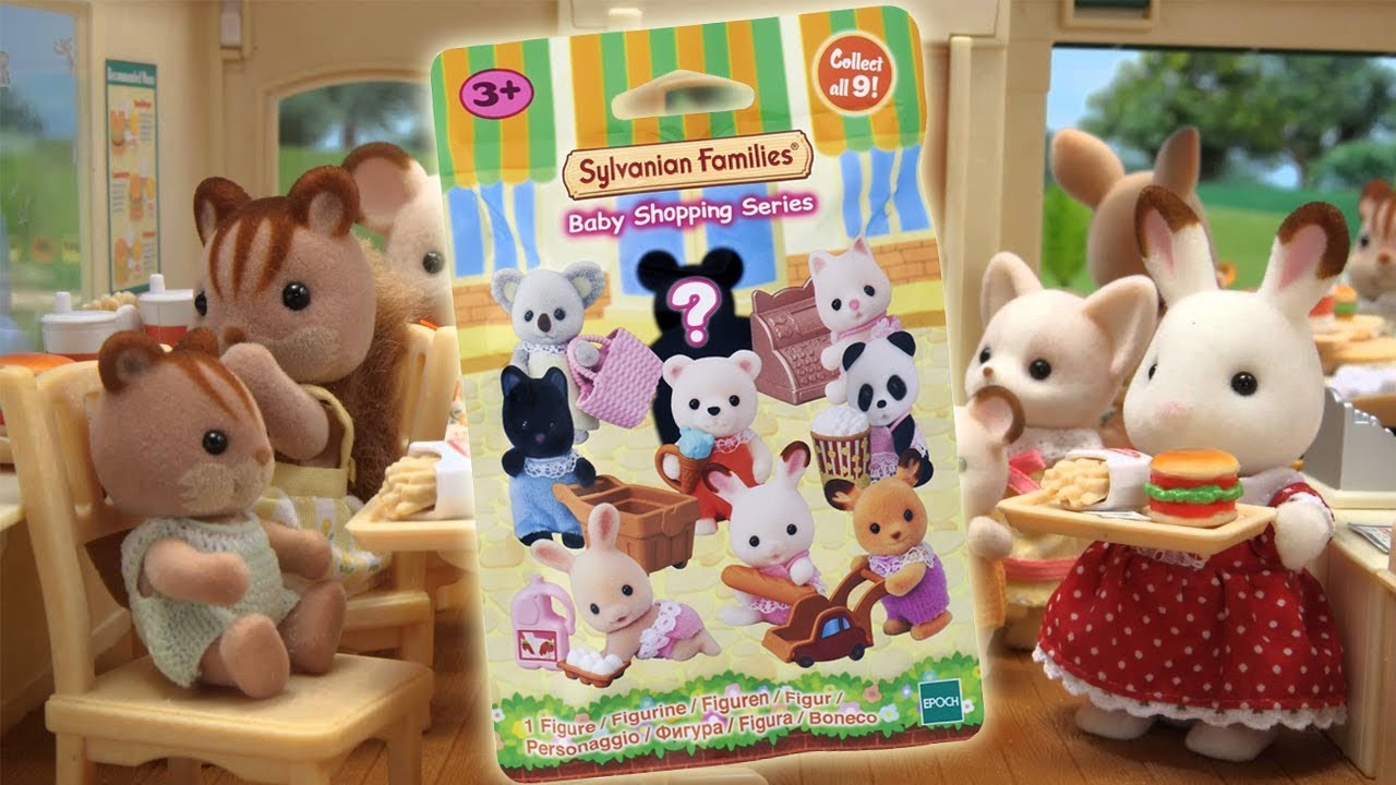 Sylvanian Families : Le plein de sachets surprise bébé shopping ! BABY SHOPPING SERIE