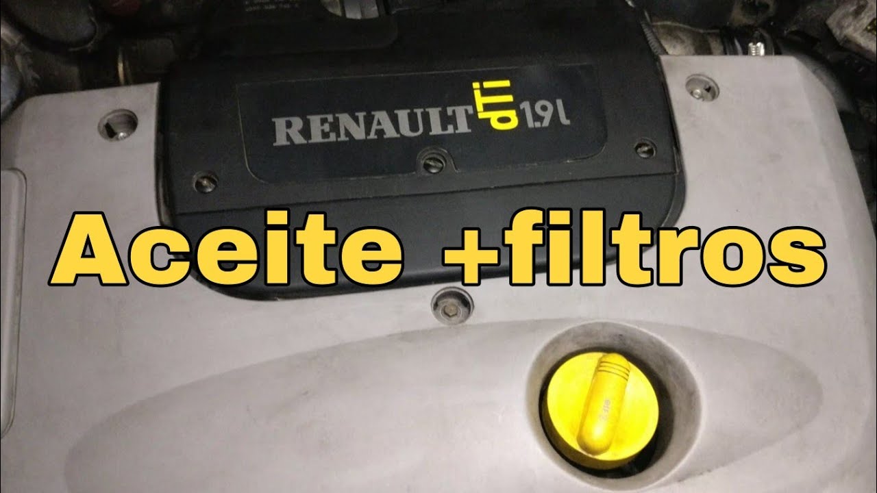 Aceite +Filtros renault1.9dti /renault megane 1.9 dti
