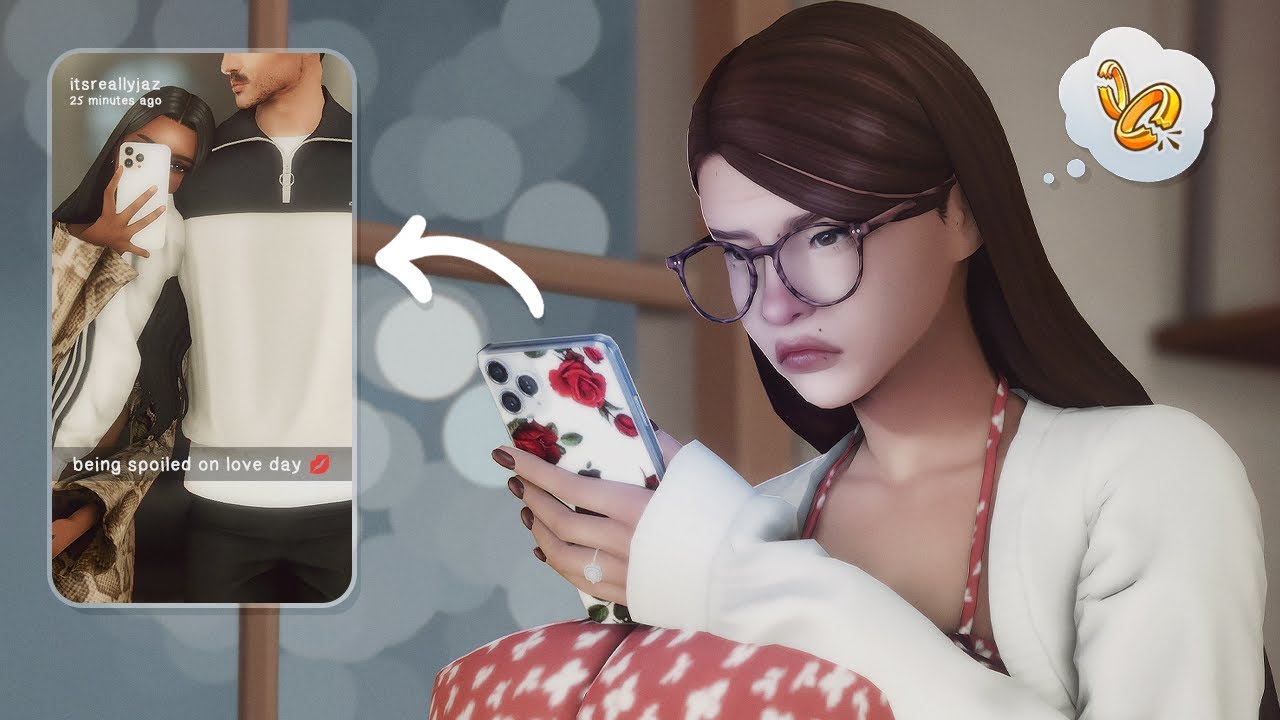 My sim FINALLY catches her cheating husband…