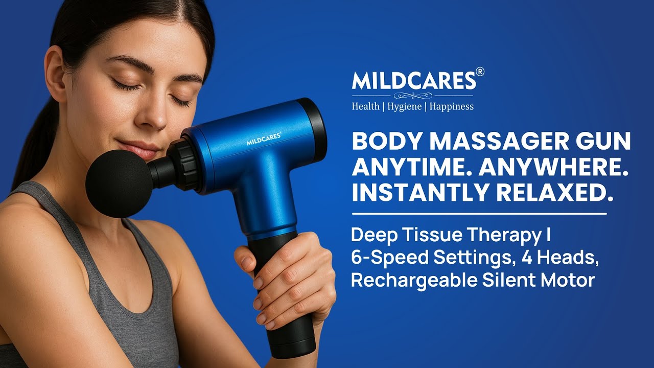 MildCare Deep Tissue Massage Gun &ndash; Powerful, Portable & Affordable!