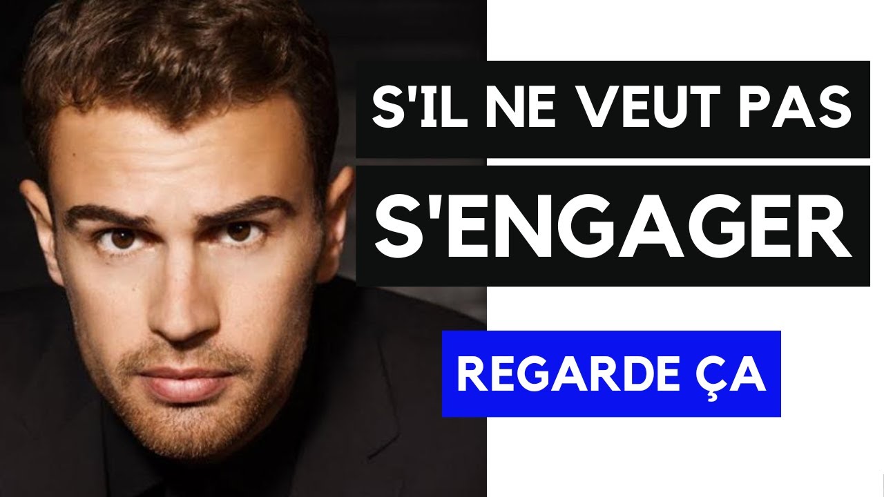 3 raisons brutales pour lesquelles les hommes ne s'engagent pas