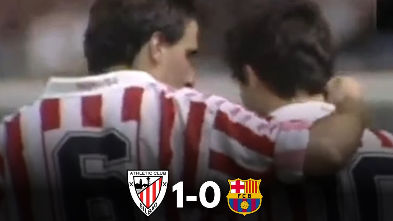Athletic Club 1-0 Barcelona | Liga 1992-1993 | Resumen - Highlights
