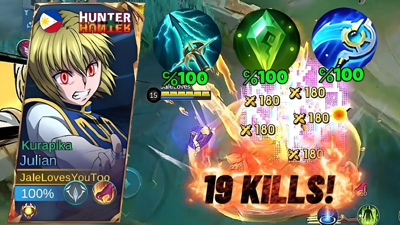 NEW SEASON 40 JULIAN 1 HIT META BUILD -Mlbb 
