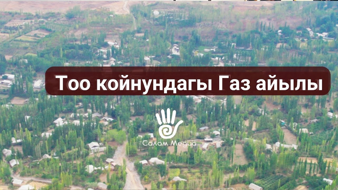 Тоо койнундагы Газ айылы