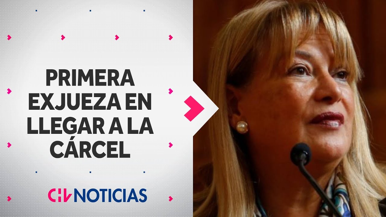 Histórico: Ángela Vivanco es la primera exjueza de la Corte Suprema en llegar a la cárcel