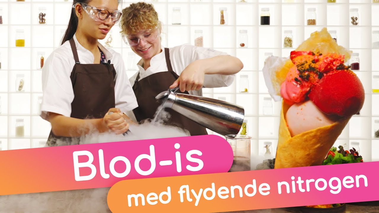 Blod-is med flydende nitrogen I Pimp min mad I MadMagi