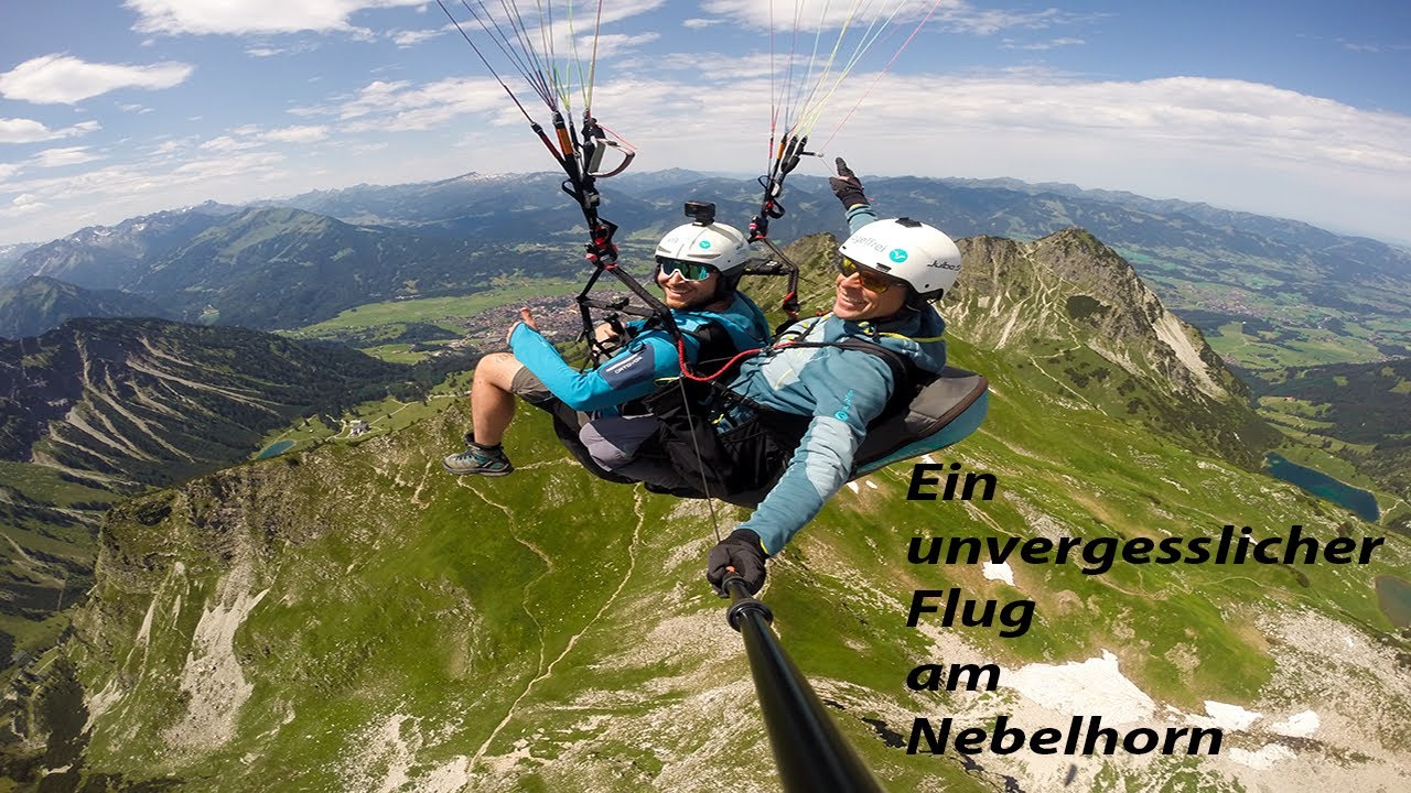 Ein unvergesslicher Flug am Nebelhorn (Oberstdorf/Allgäu) - VLOG