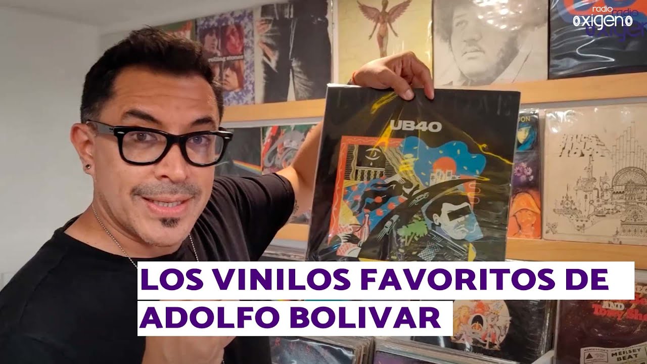 Los DISCOS de vinilo FAVORITO de ADOLFO Bol&iacute;var 💿🎵 | #TrafficShow