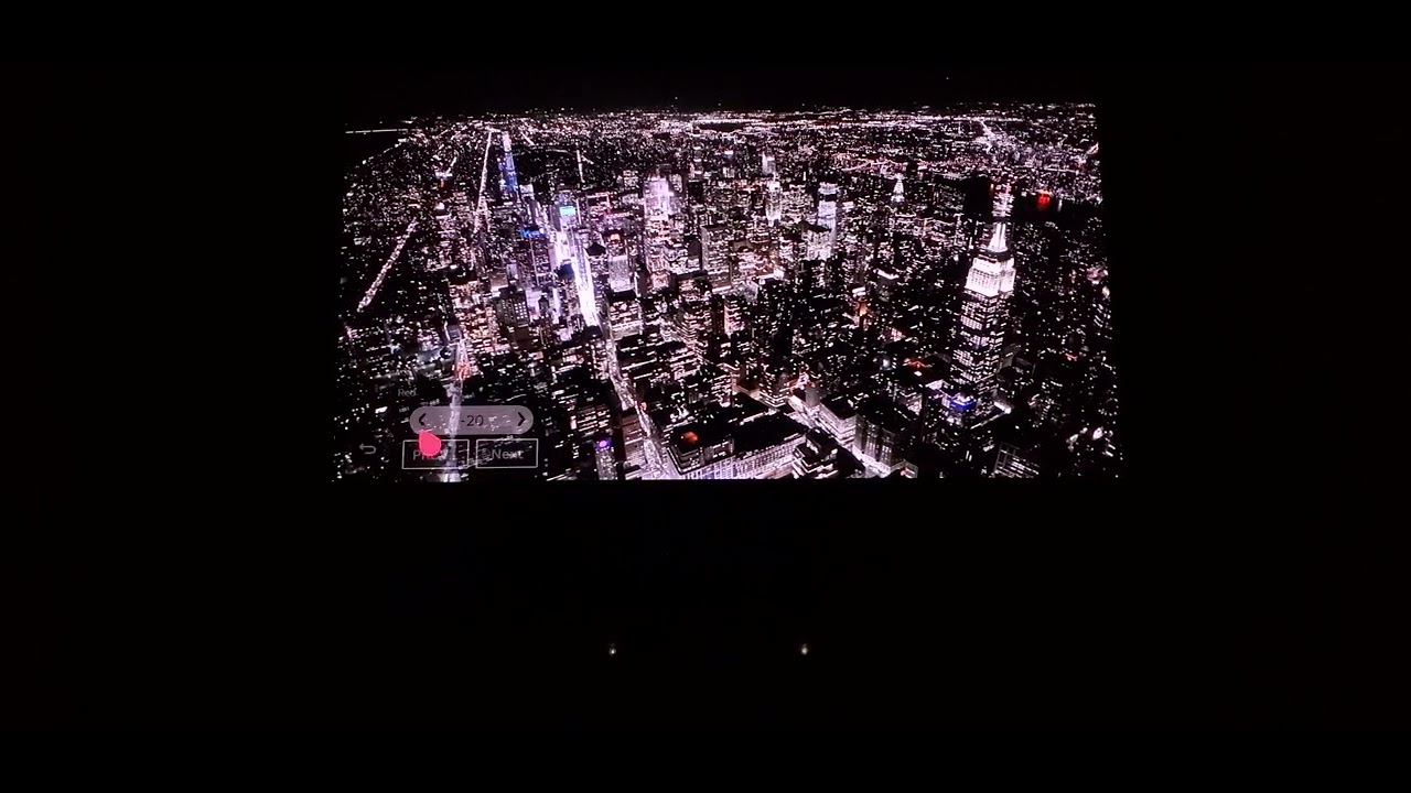 My best ever settings for the LG HU810PW laser projector