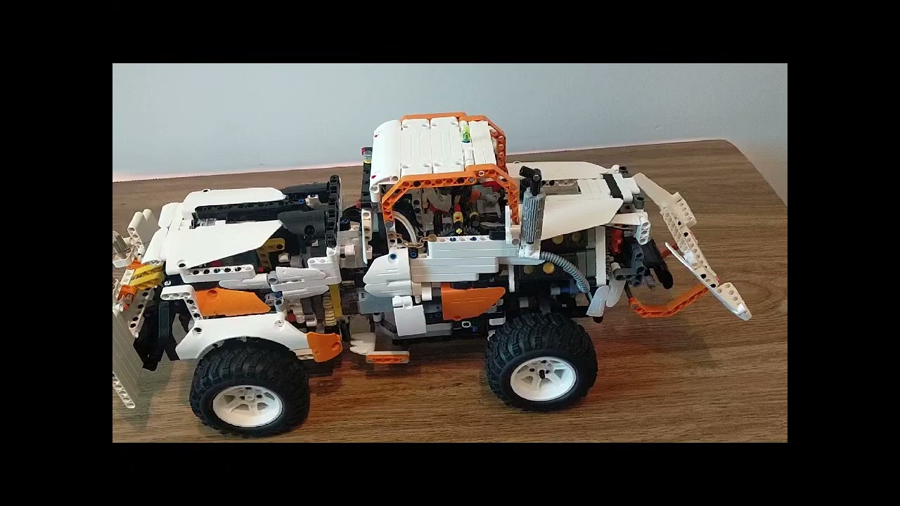 TAF Lego technic W12 4X4 with 8 motors and gearbox🛠️  CADA&LEGO TECHNIC BLOCKS