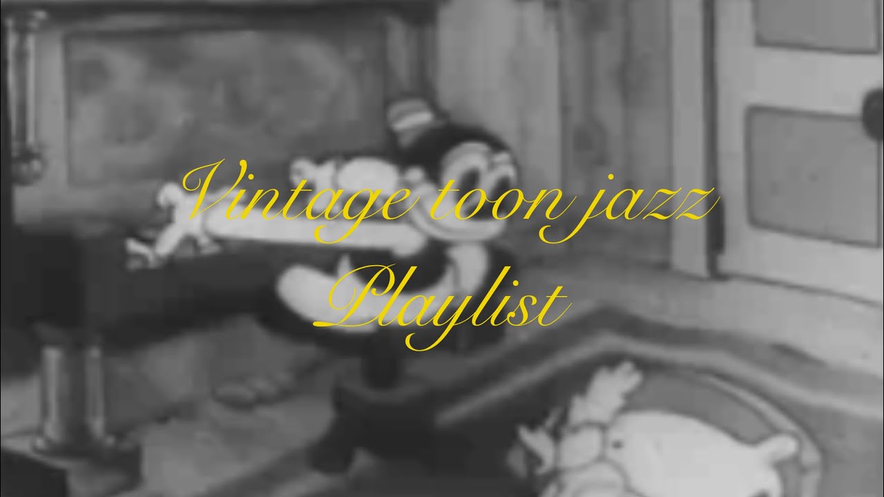 작업할 때 조용히 틀어두기 좋은 재즈Late Night Work Jazz with Old Cartoons [Vintage Cartoon Jazz]