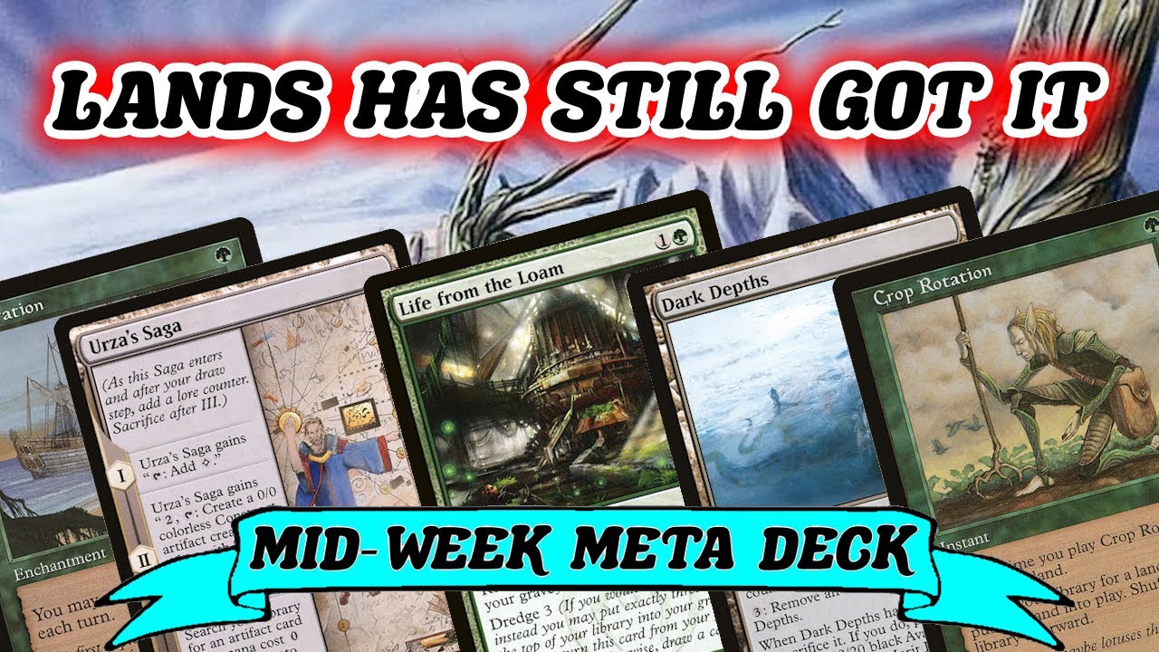 LANDS HAS STILL GOT IT! Legacy Challenge Winning Lands Control Deck MTG