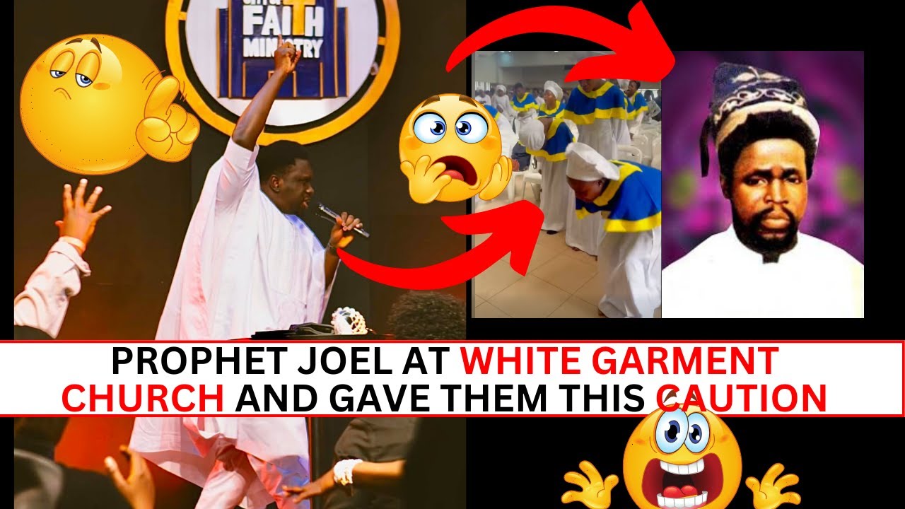 Prophet Joel Ogebe gave caution to white Garment church as he was invited