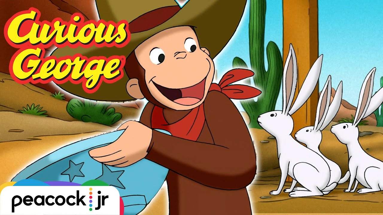 Cowboy George Goes West 🤠 | CURIOUS GEORGE