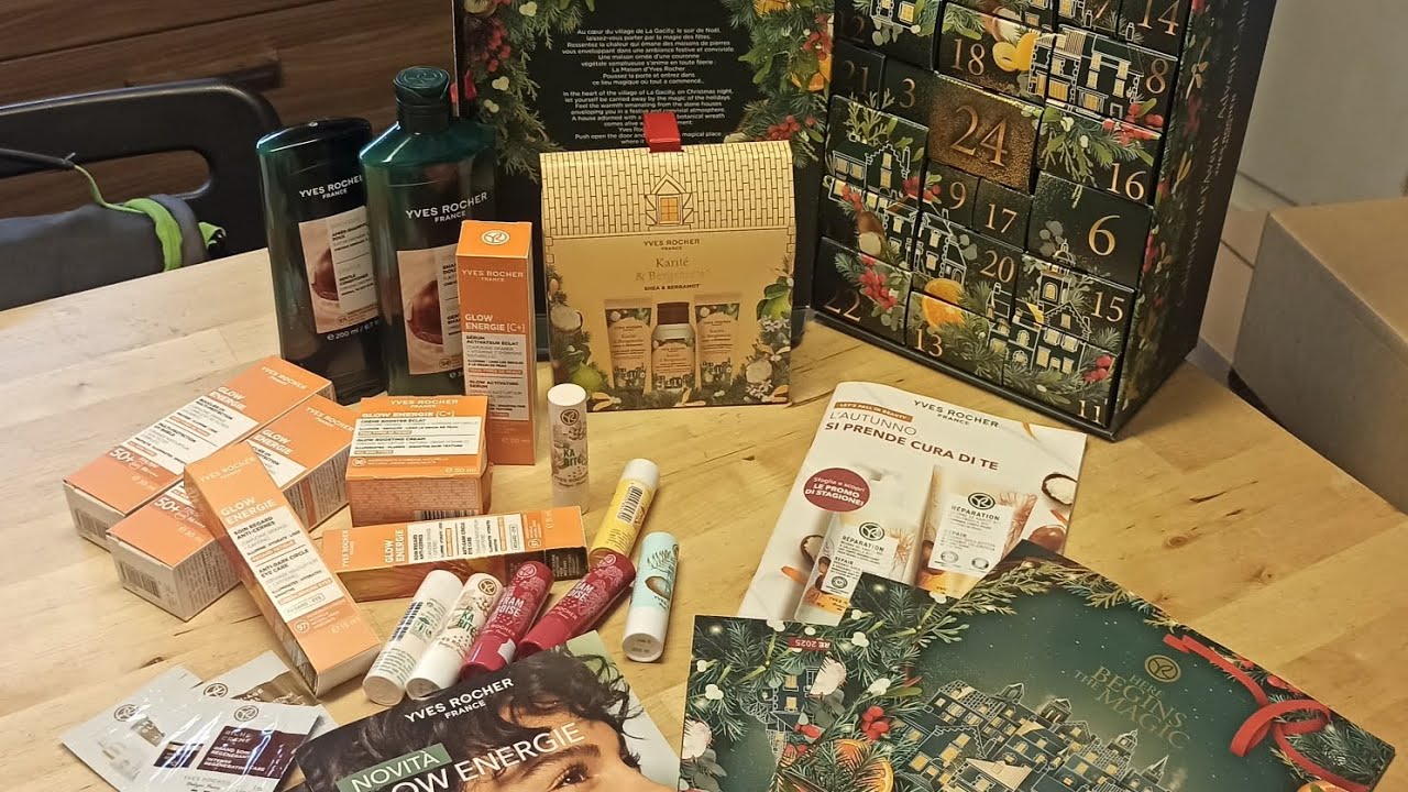 Spacchettiamo insieme Yves Rocher con Calendario dell'avvento 
