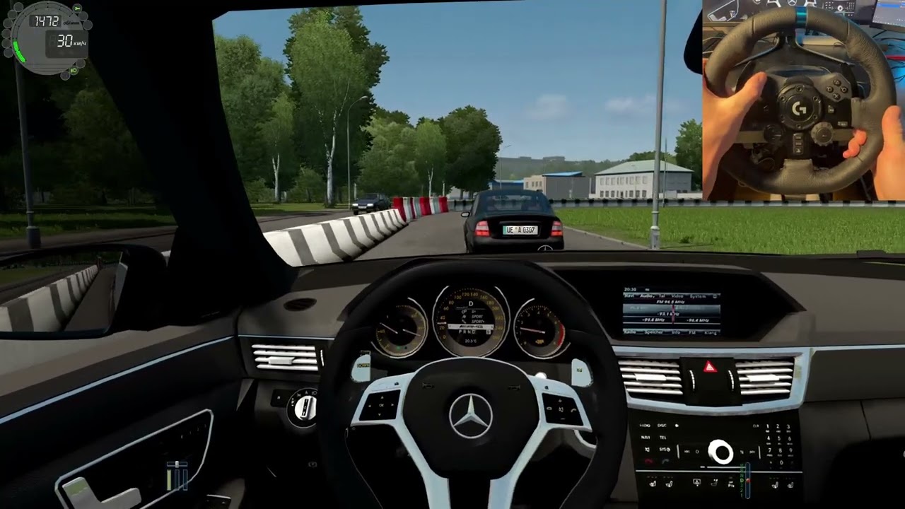 City Car Driving - Mercedec E-Class