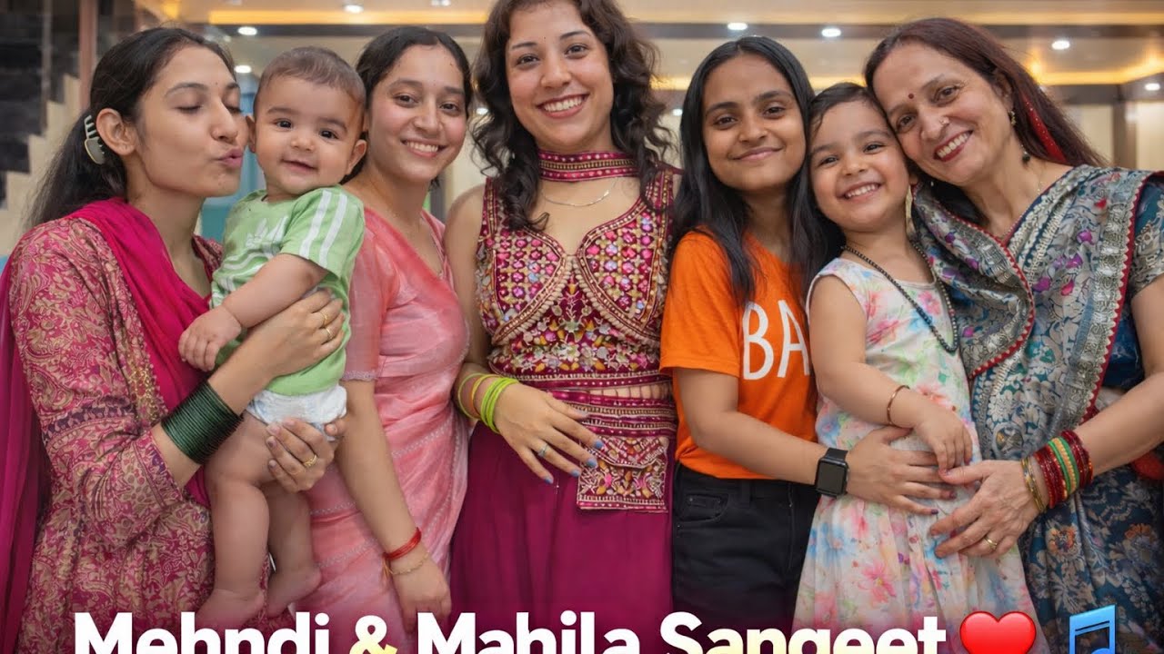 Mehndi | Mahila sangeet | bhaat function #youtubevideo 