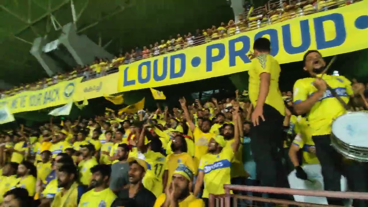 niram manjayane keralablasters manjapada chanting