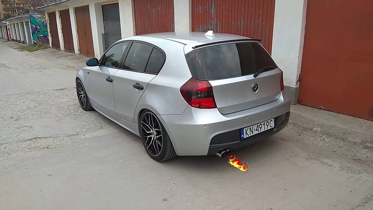 BMW e87 116i N45 Przelot / Electronic exhaust/popcorn Instagram: illegal_e87