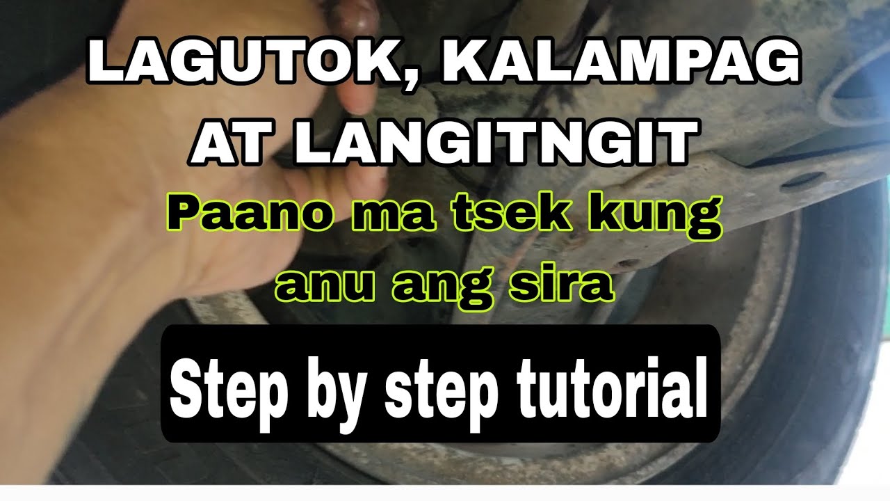 Paano mag tsek ng underchassis tutorial | Tireman PH