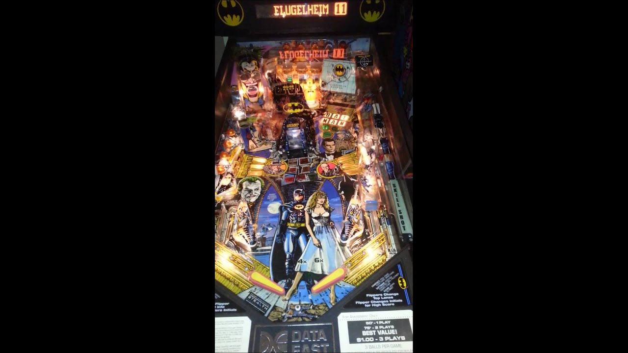 Data East Batman pinball
