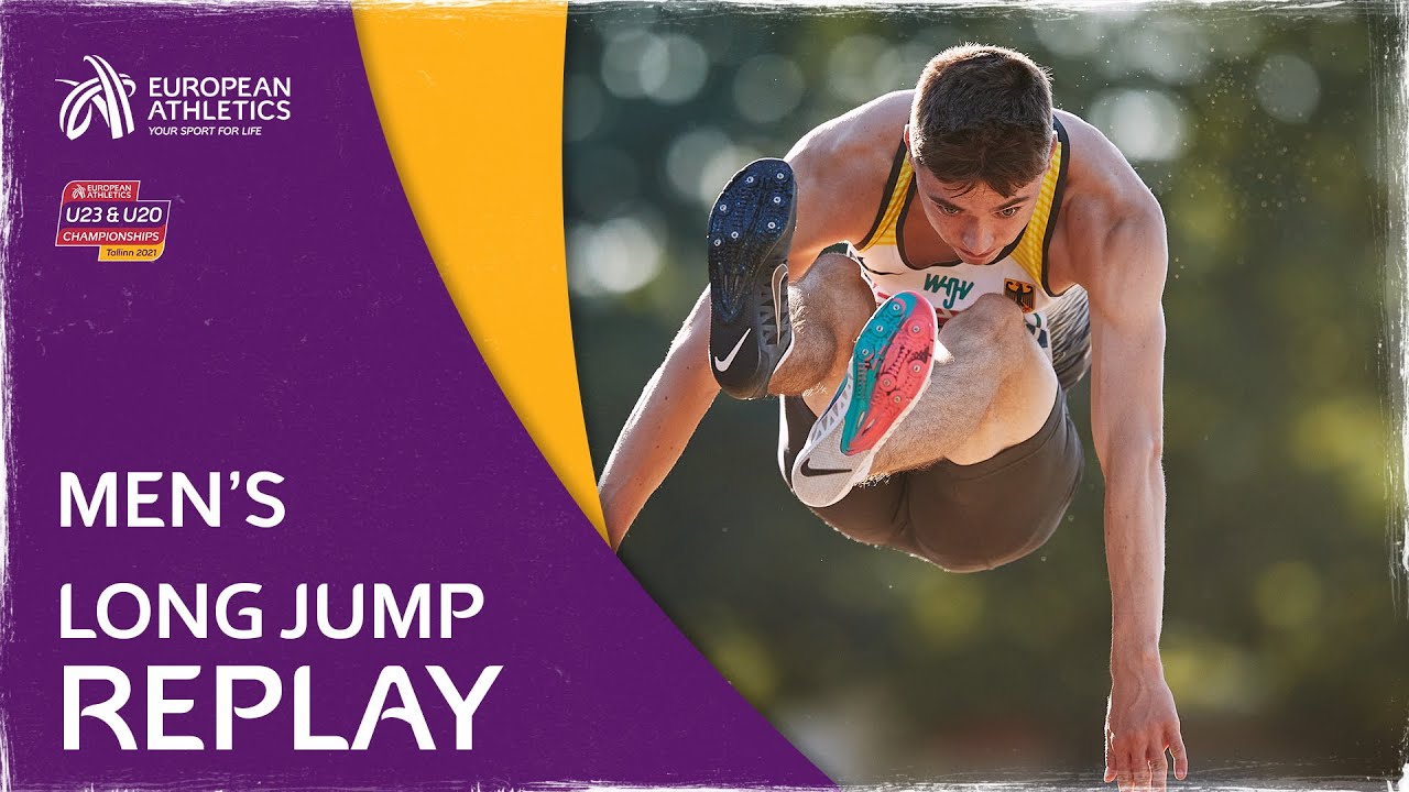 Koletzko World U20 Lead 7.98 - Men's Long Jump European Athletics U20 Championships Tallinn 2021