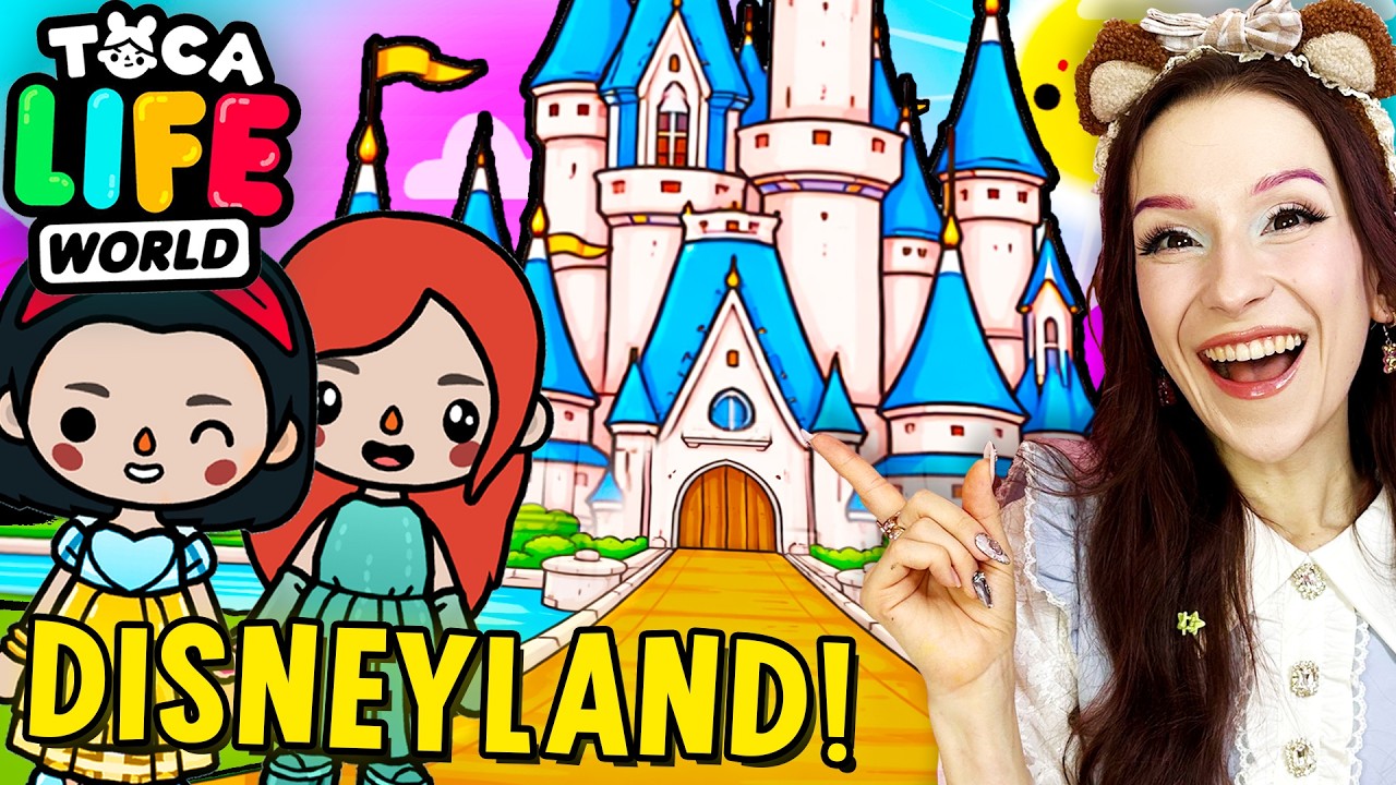 ROBIMY DISNEYLAND w TOCA BOCA ! 🏰