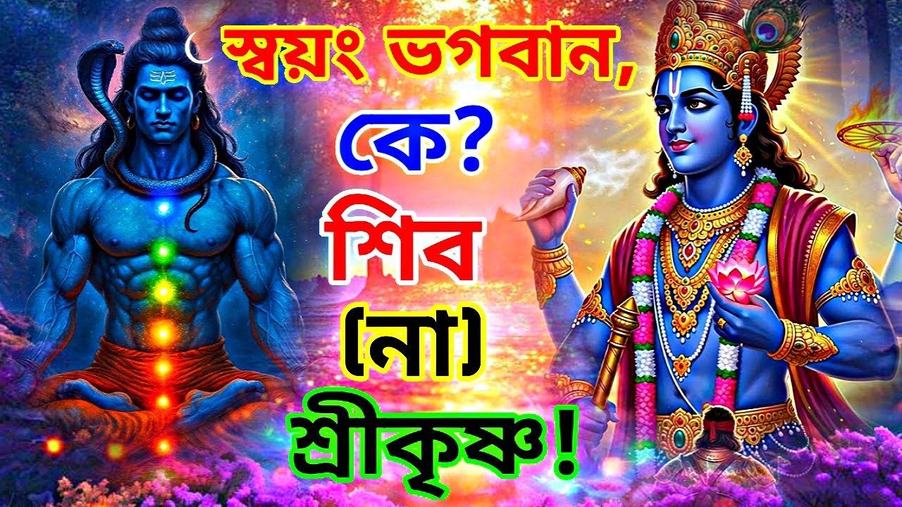 যে সত্য শুনে বিশ্ব স্তব্ধ: স্বয়ং পরমেশ্বর কে — বিষ্ণু, শিব নাকি শ্রীকৃষ্ণ ! Krishna is Supreme God.