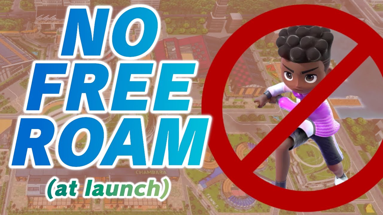 Nintendo Switch Sports Free Roam Mode - ITS NOT HAPPENING (at launch)