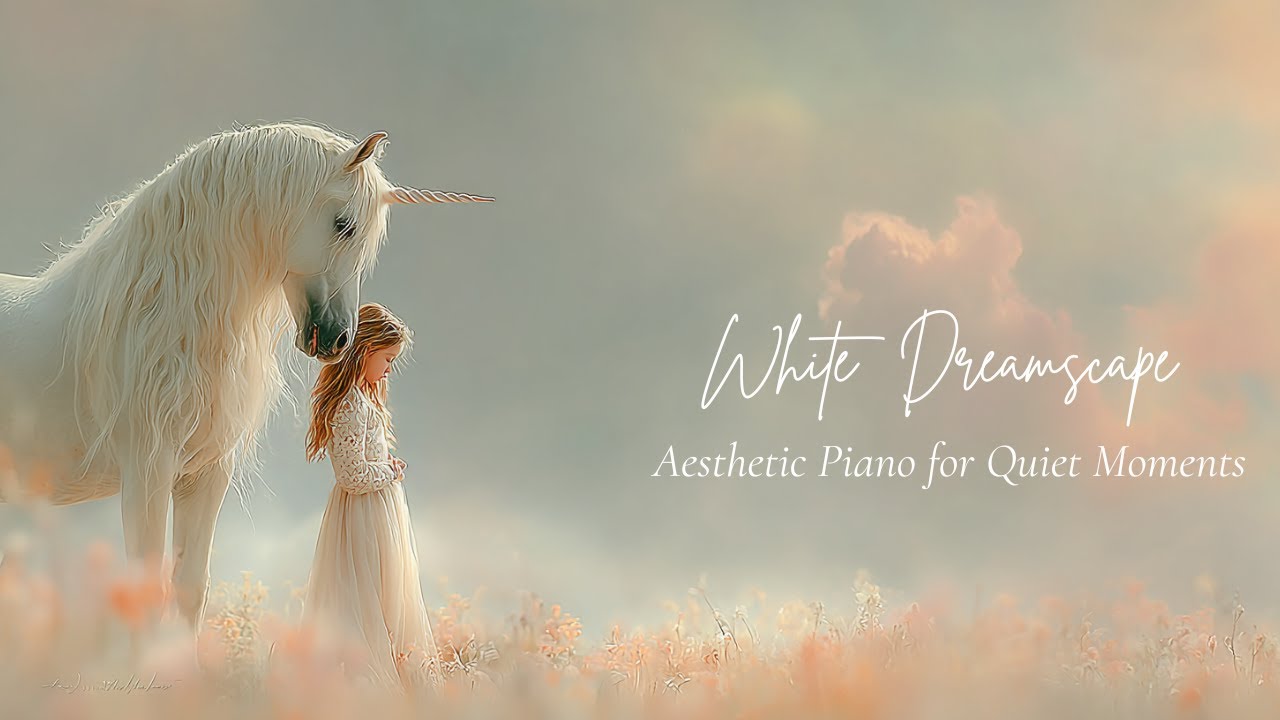 White Dreamscape 🤍 | Aesthetic Piano for Quiet Moments