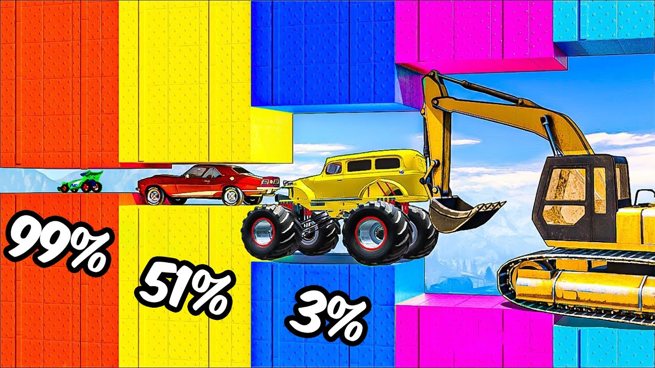 CINE TRECE PRIN CEL MAI MIC SPATIU *CHALLENGE IN GTA*TOATE EPISOADELE!