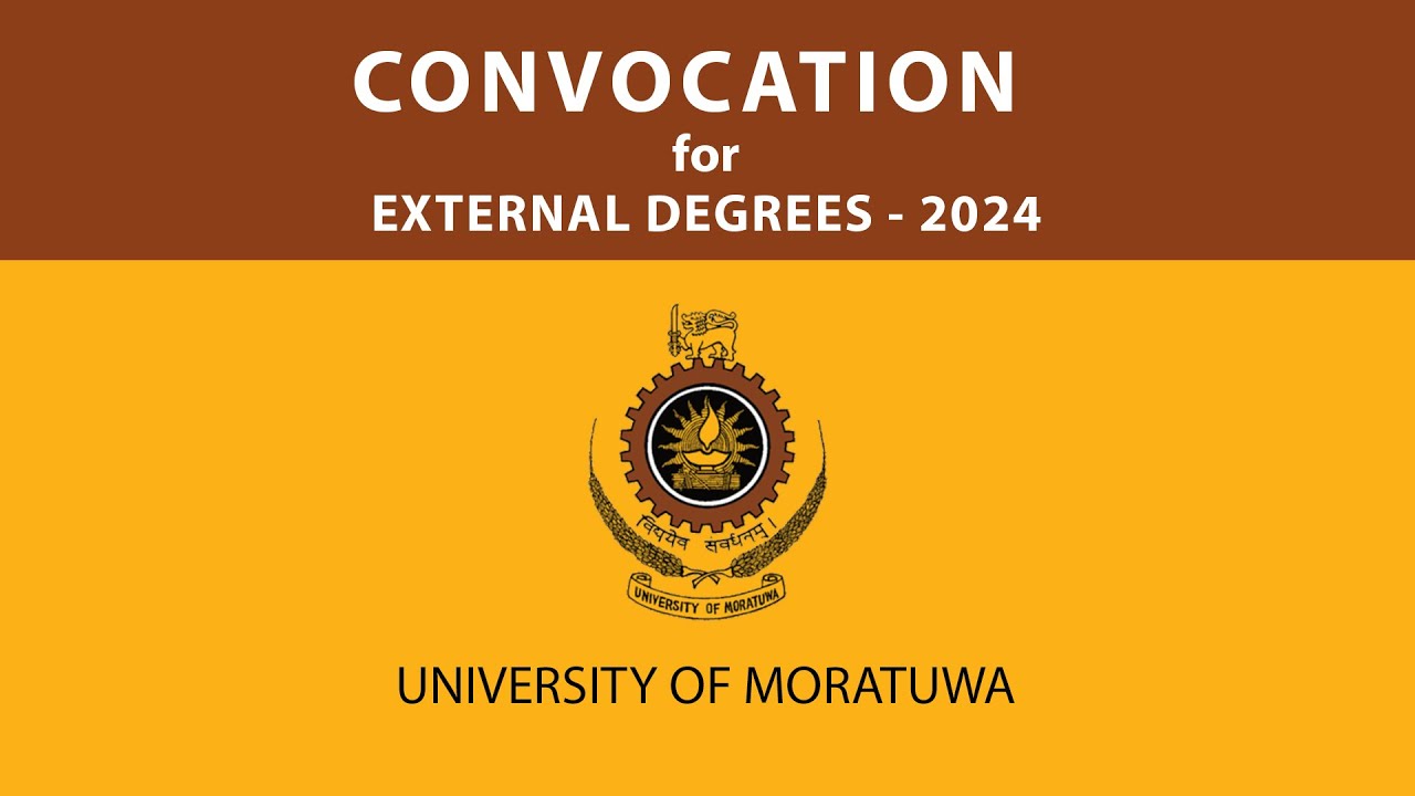 Convocation for External Degrees 2024
