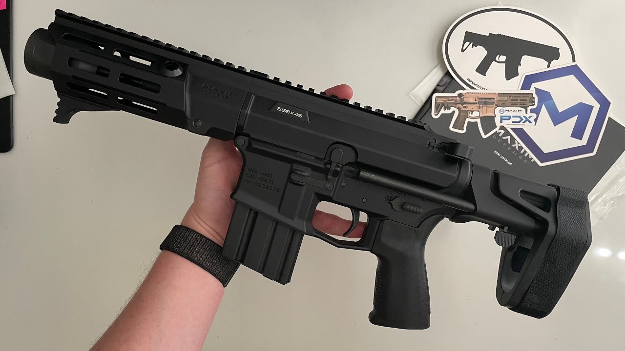 Распаковка — комплект Maxim Defense PDX (чёрный — 5,56 — скоба)