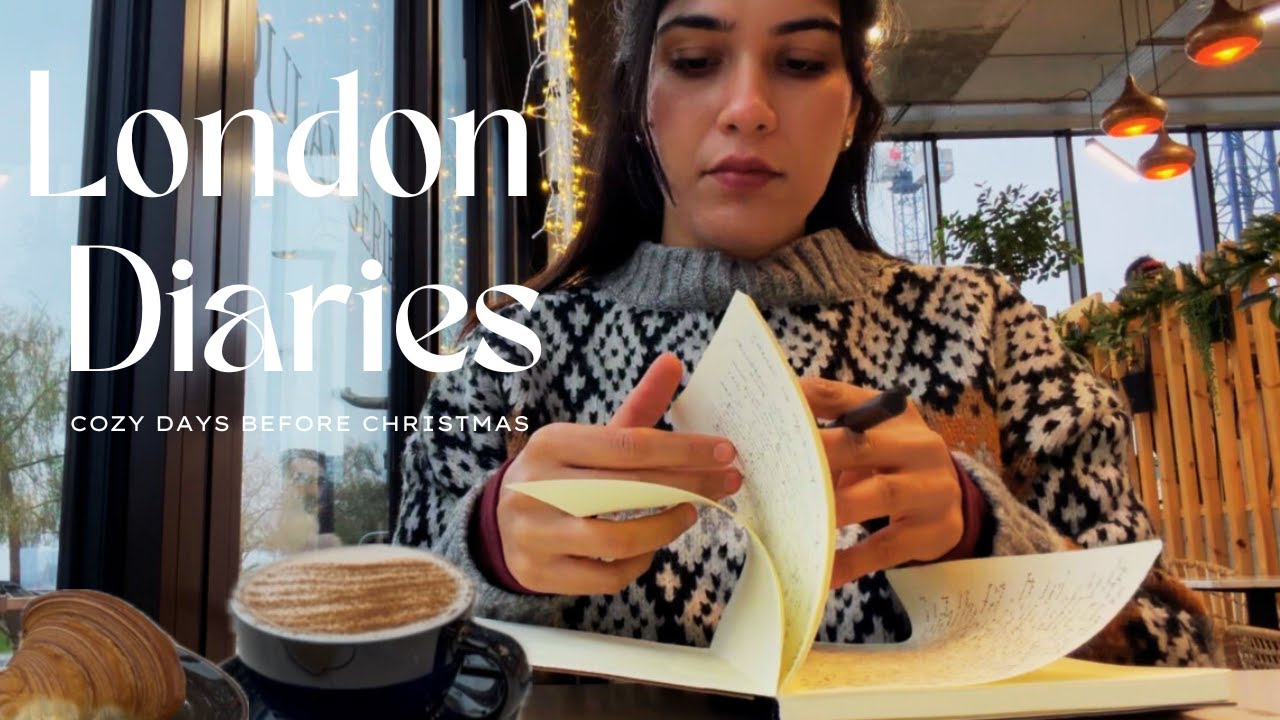 Cozy December Days in London before Christmas  | Self-Reflection, Books, Coffee, Winter Walks
