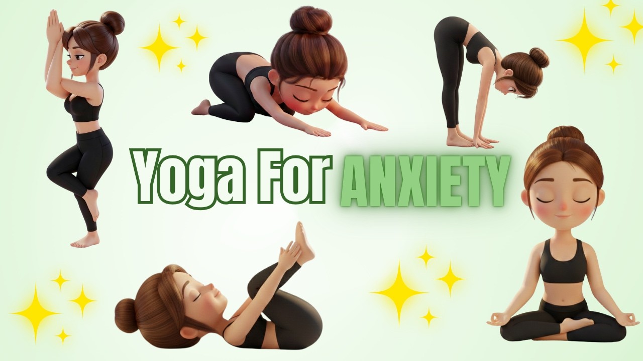 Stop Anxiety NOW | Quick Yoga for Overwhelm | Yoga for Children