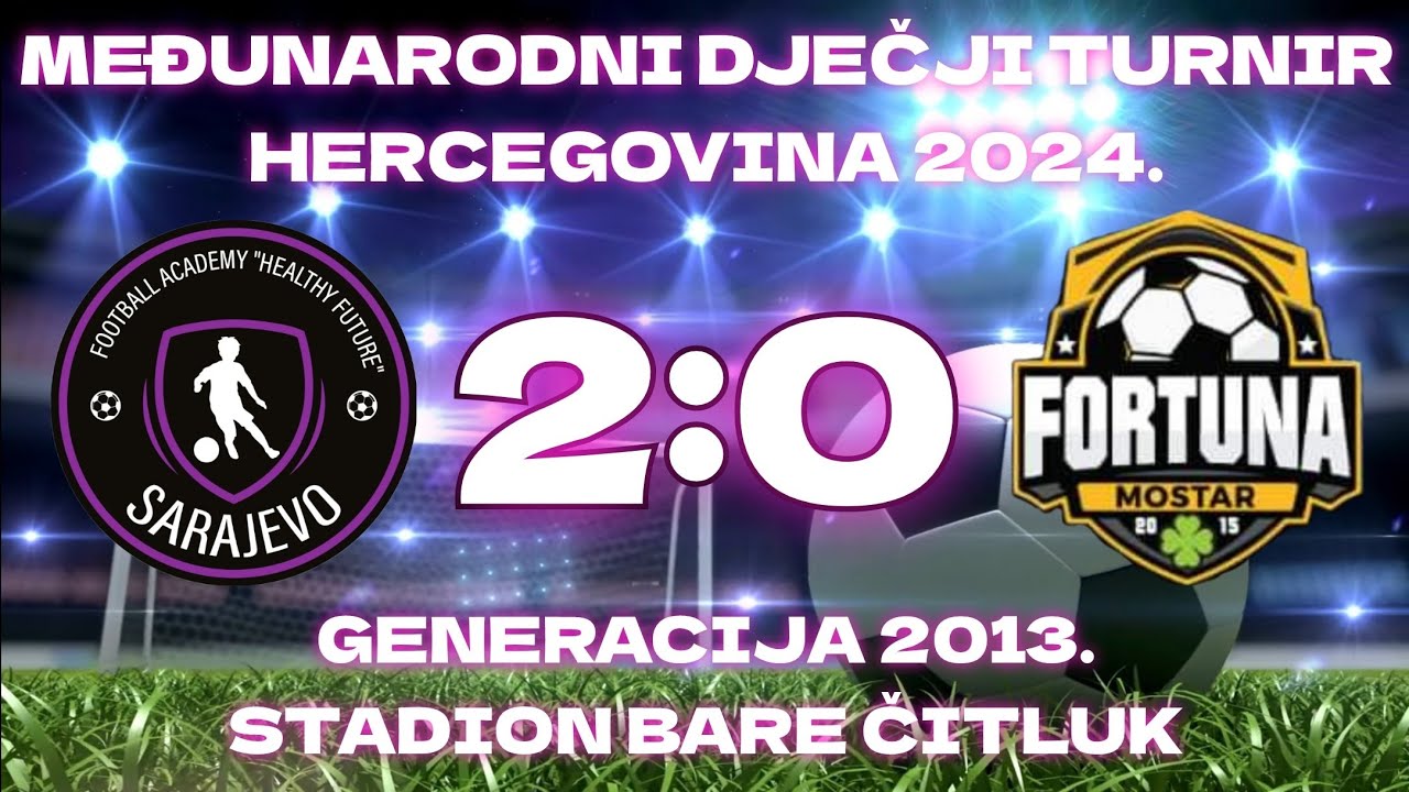 FA Healthy Future Sarajevo - UŠS Fortuna Mostar 2:0