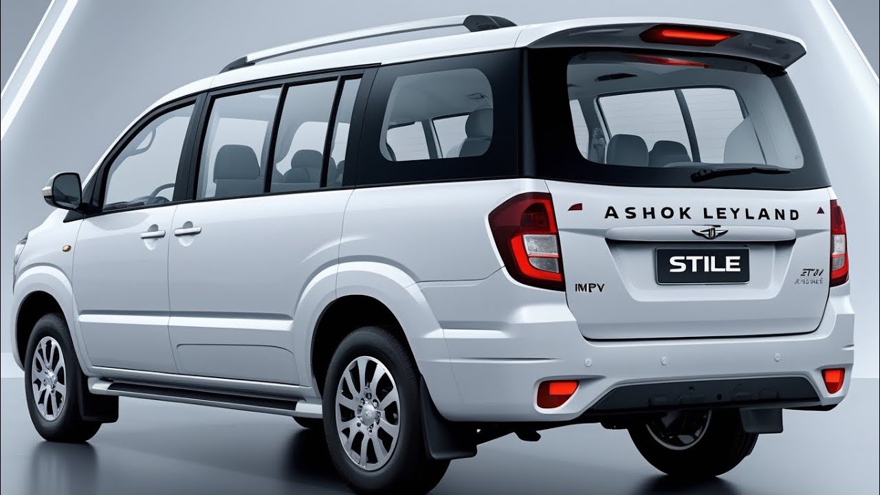 «9-местный минивэн Ashok Leyland Stile 2025 года — идеальный вариант как для семьи, так и для биз...