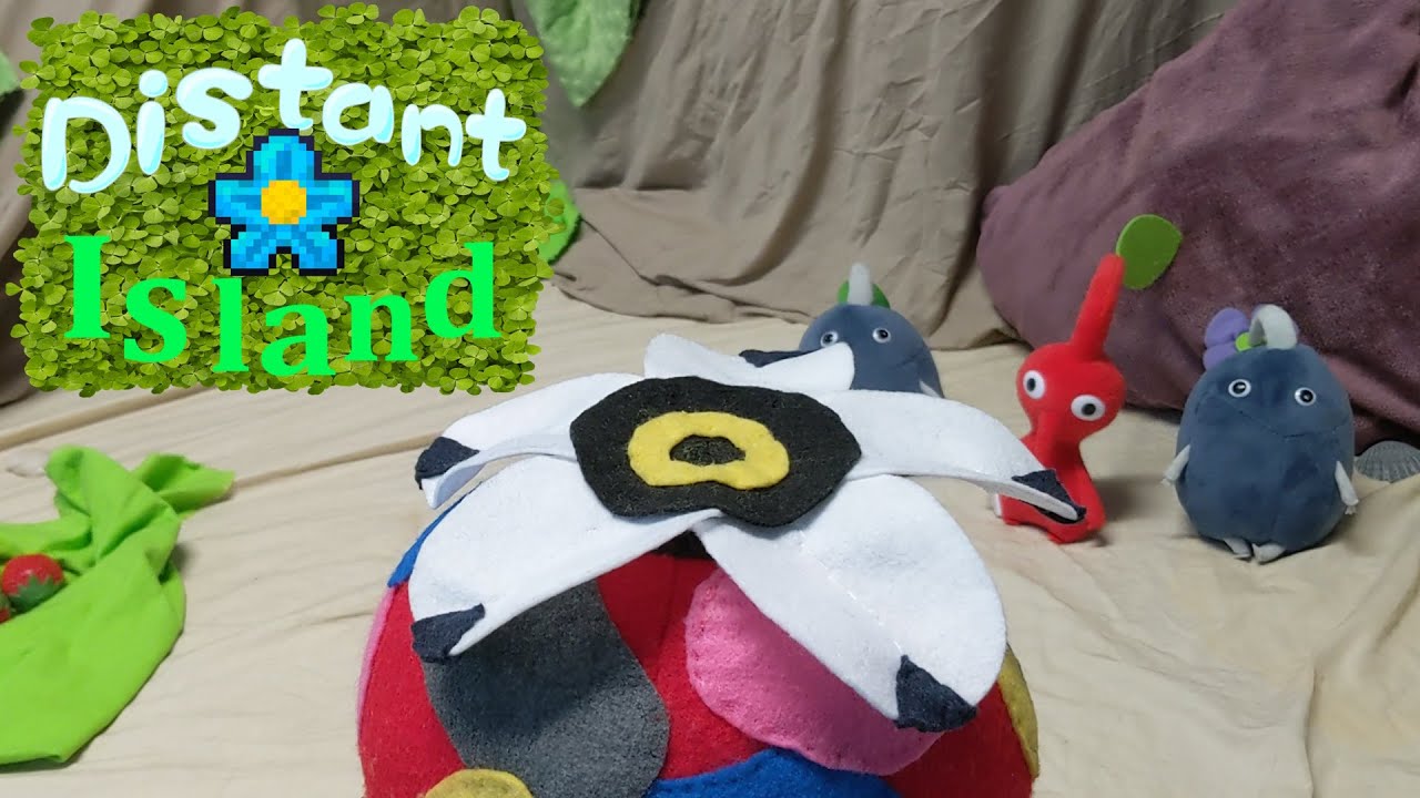 Distant Island, день 4 - Pikmin Plush Miniseries