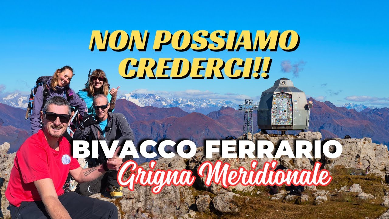GRIGNETTA (Grigna Meridionale) Bivacco FERRARIO dai Piani dei Resinelli CRESTA SINIGAGLIA INTEGRALE