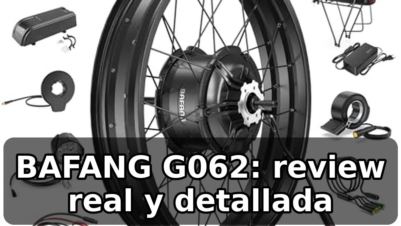 Review completa del BAFANG G062 1000W: kit de conversión para bicicletas eléctricas